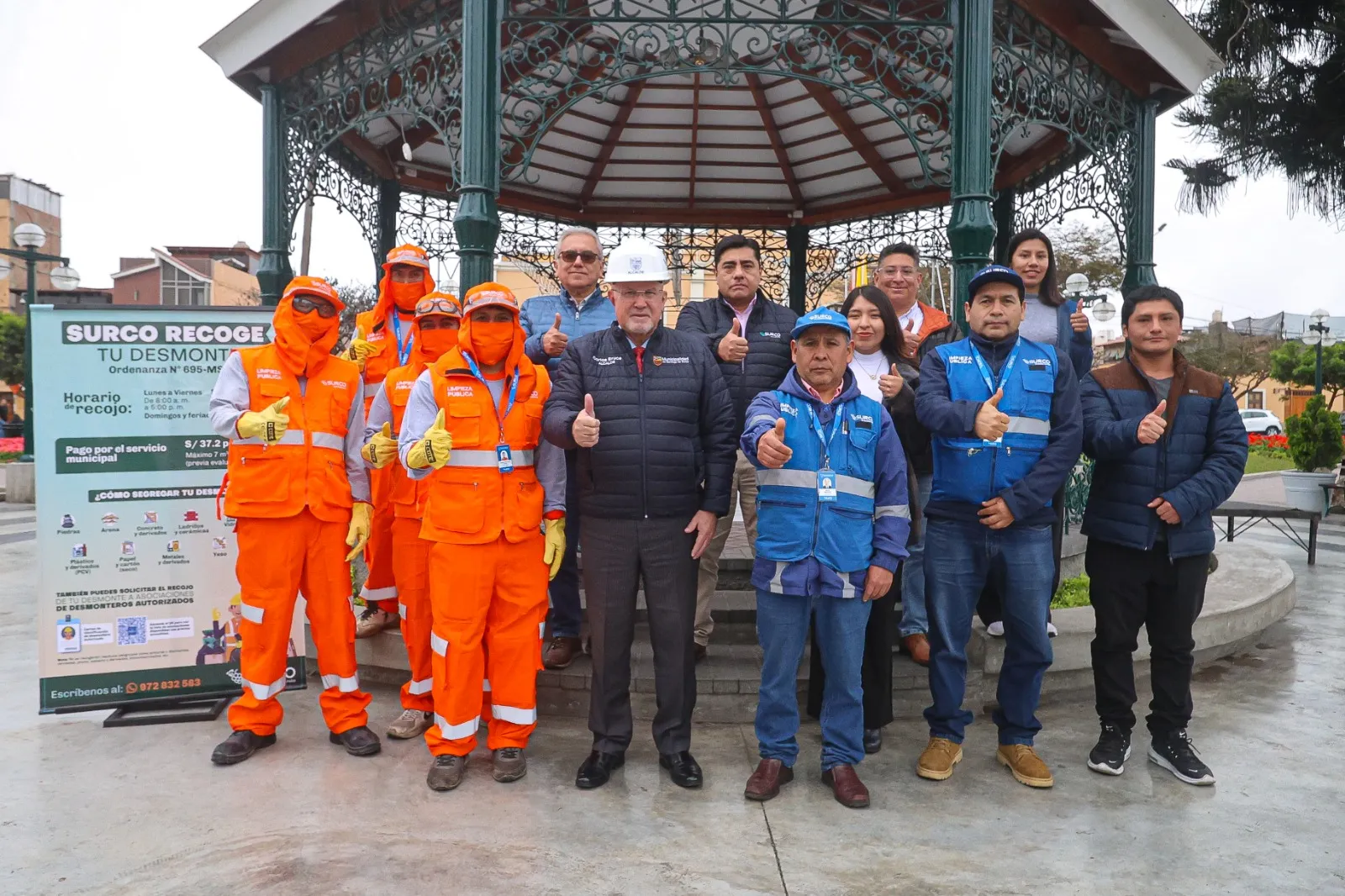 El primer sistema urbano municipal de valorización de RCD